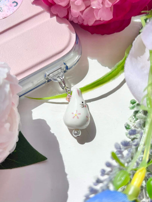 USB-C Dust Plug | Sakura Bunny