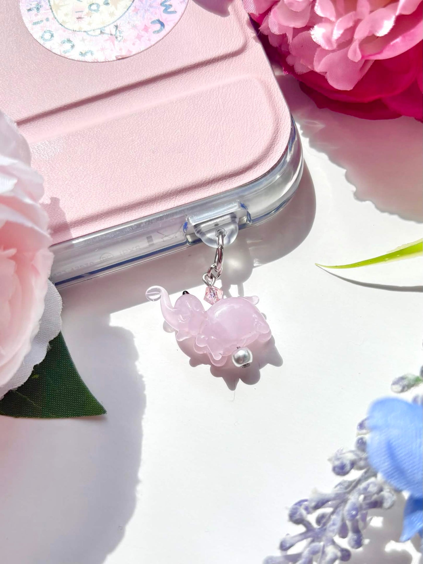 USB-C Dust Plug | Pink Elephant