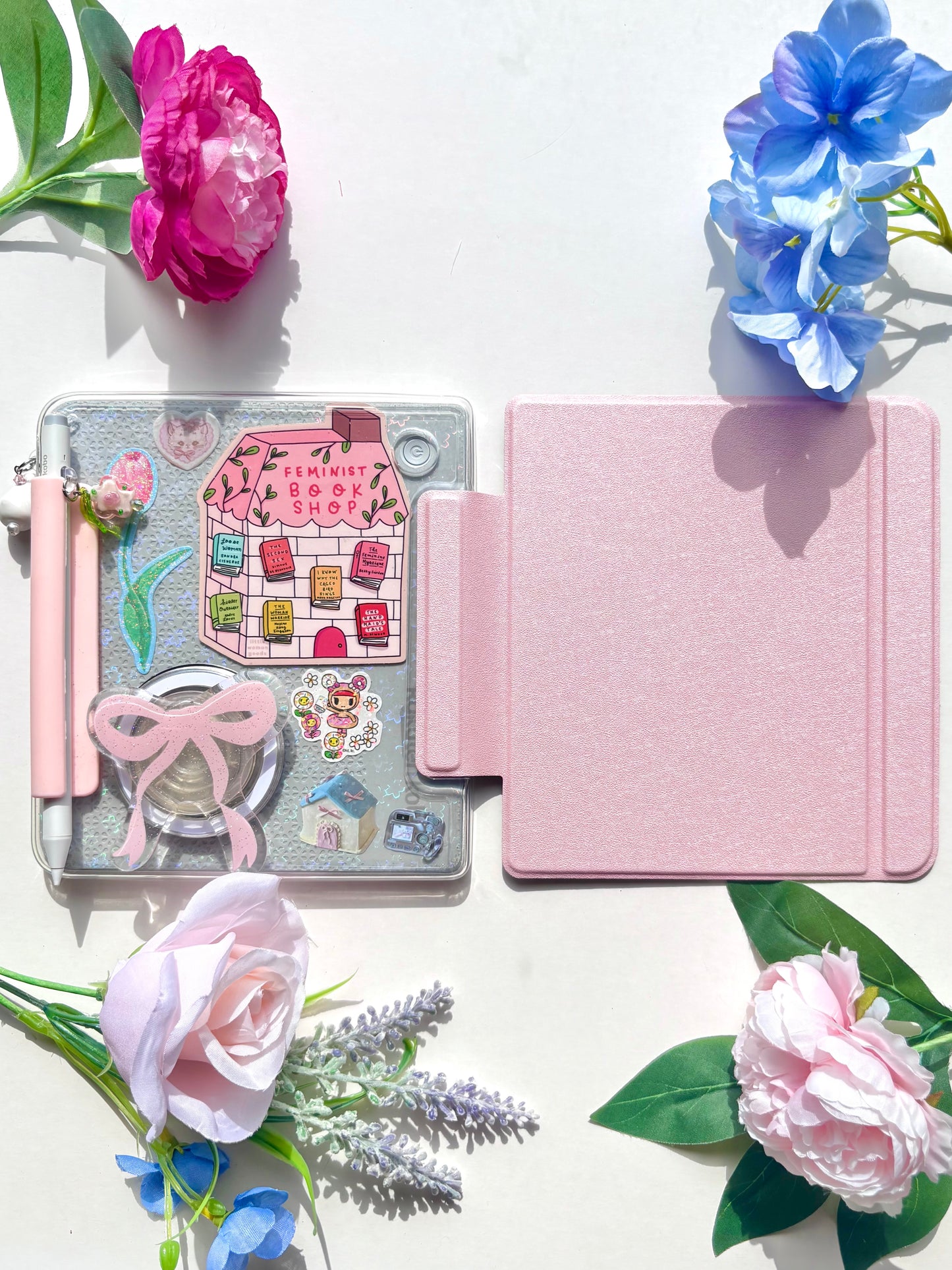 Pink Magnetic Kobo Libra Case 🌸