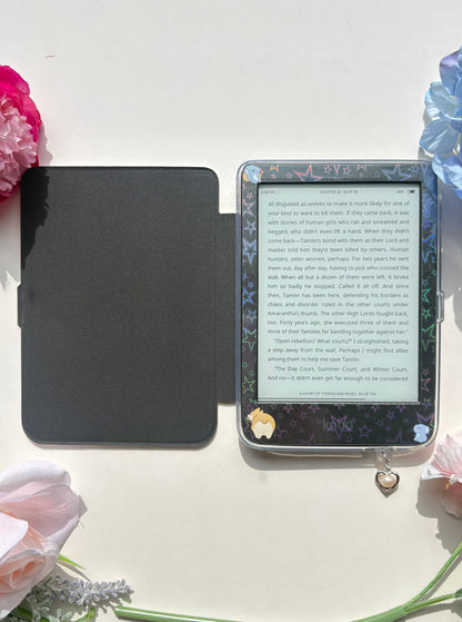 White Magnetic Kobo Clara Case 🐚