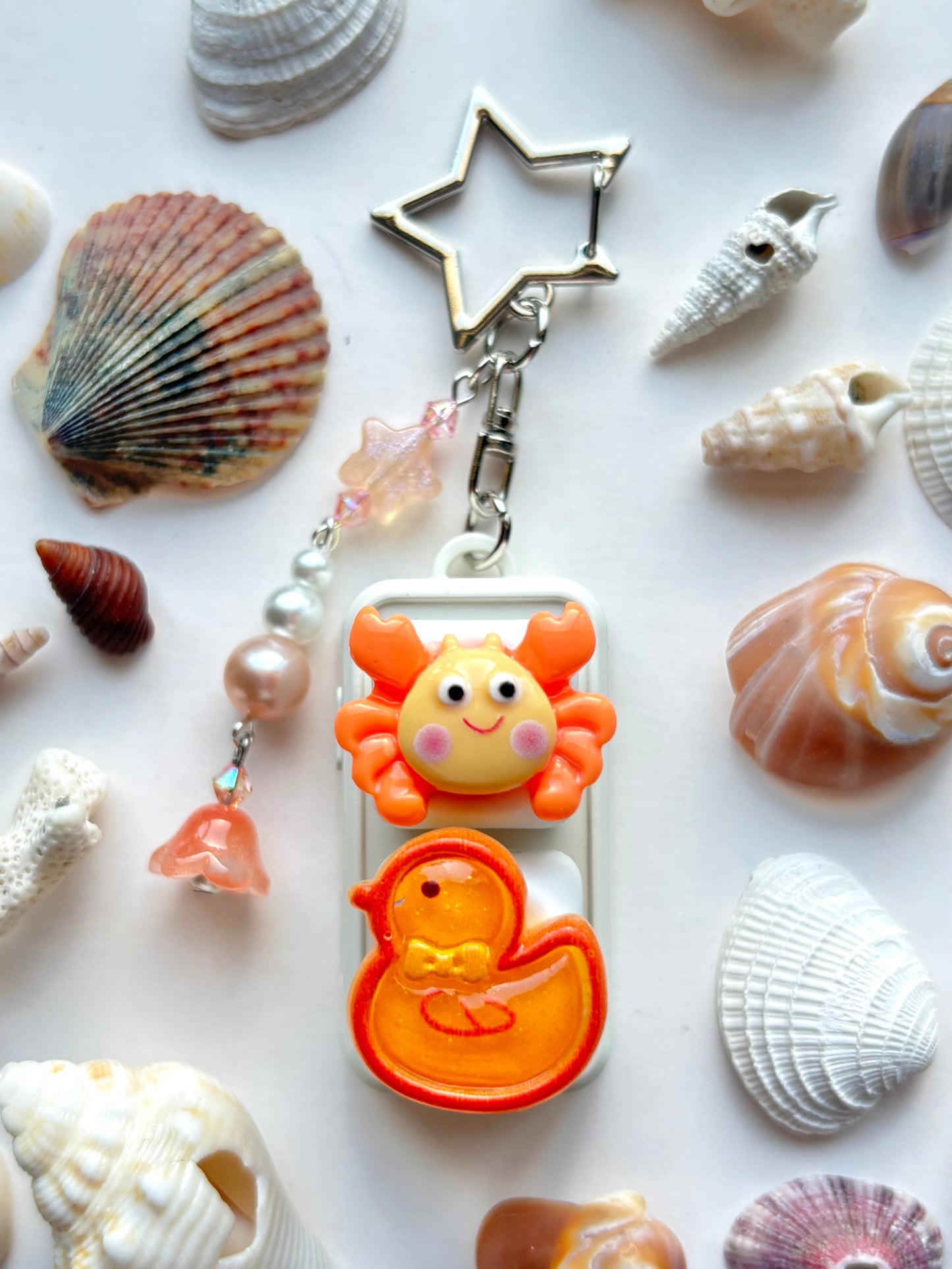 Mini Keyboard Page Turner | Orange Crab and Duckie 🦀 🐥