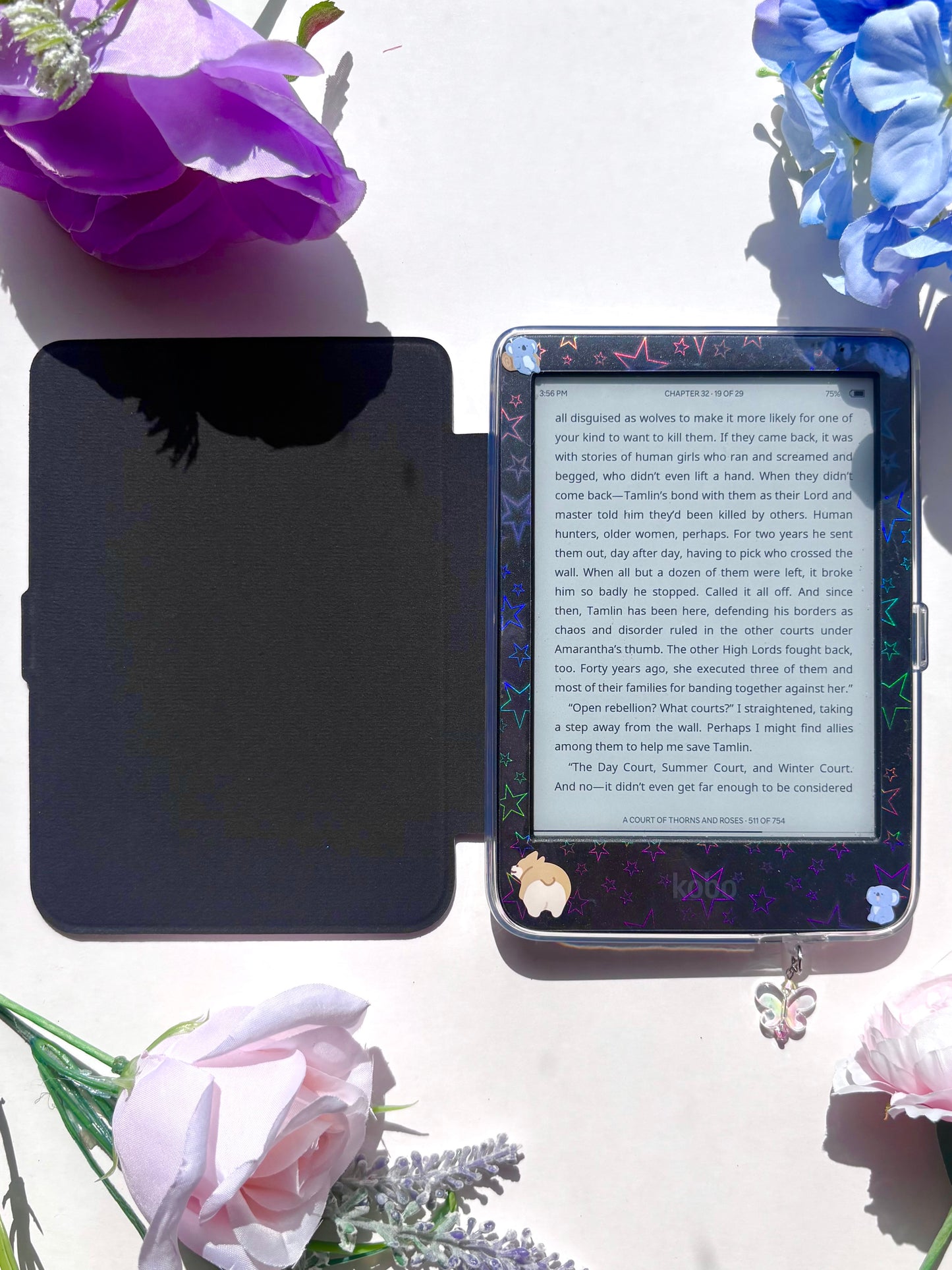 Purple Magnetic Kobo Clara Case 🪻
