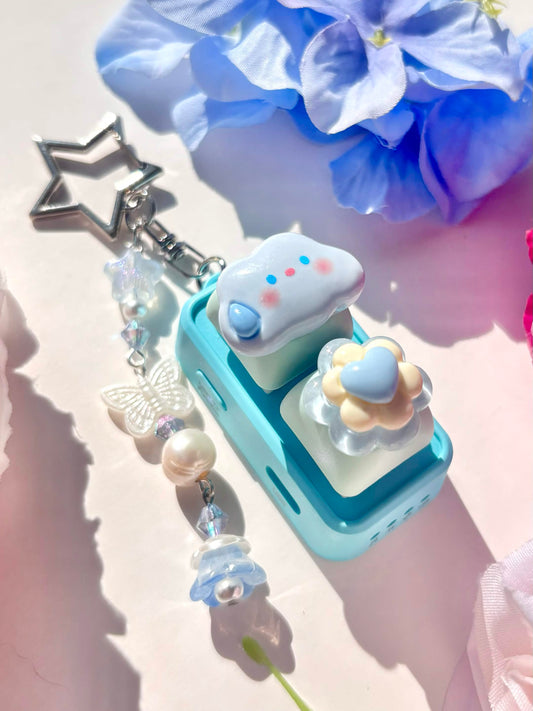 Mini Keyboard Page Turner | Blue Cloud 🩵
