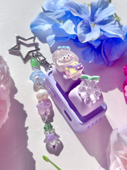 Mini Keyboard Page Turner | Grapetastic Girl 🍇