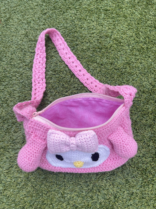 ૮꒰ ˶• ༝ •˶꒱ა ♡ My Melody Bag Pattern ♡ ໒꒰ྀི´ ˘ ` ꒱ྀིა