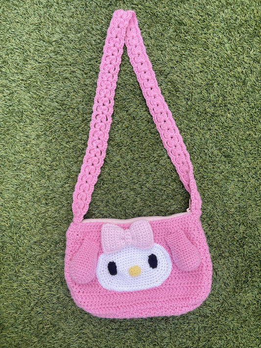 ૮꒰ ˶• ༝ •˶꒱ა ♡ My Melody Bag Pattern ♡ ໒꒰ྀི´ ˘ ` ꒱ྀིა