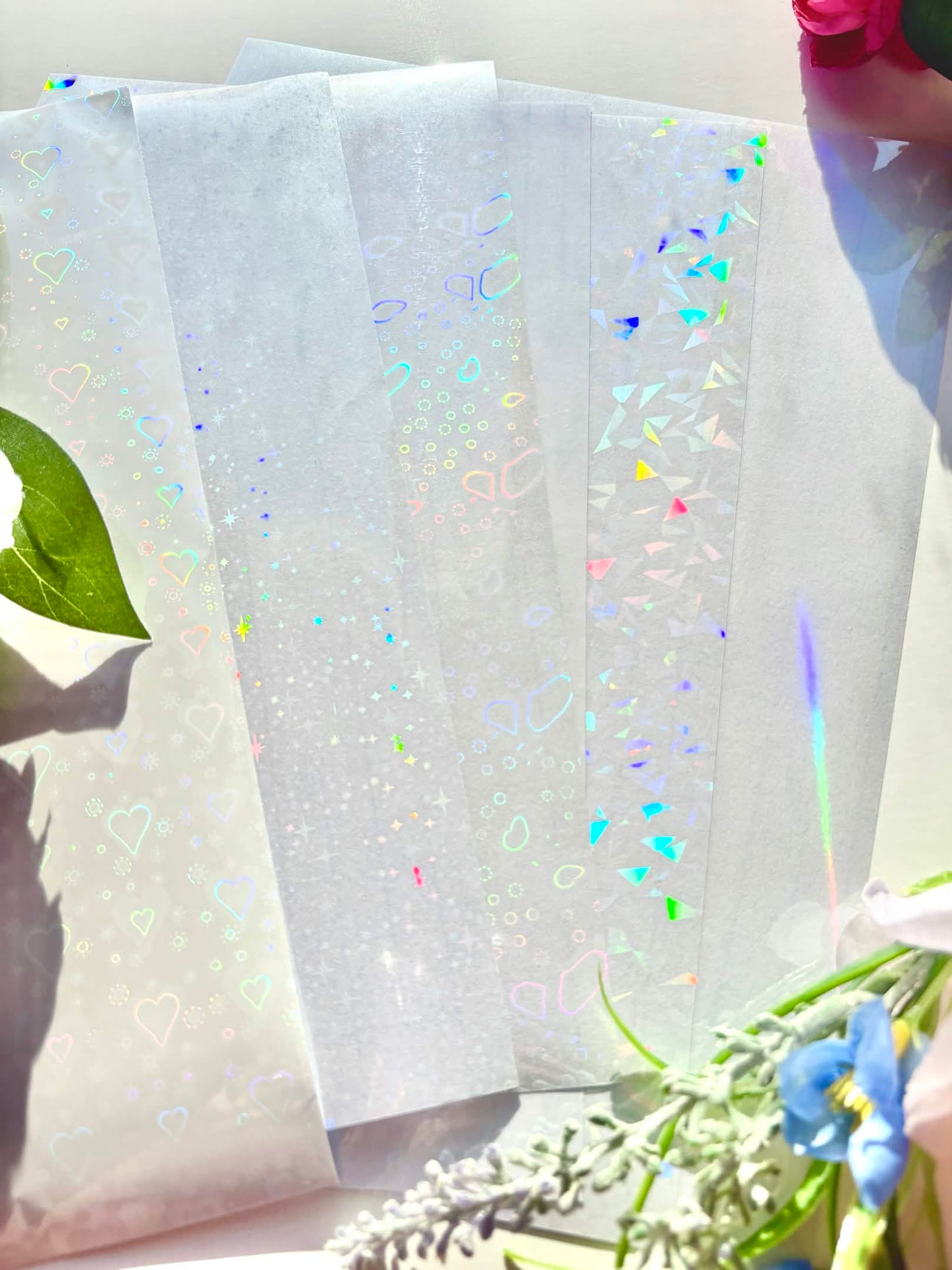 Holographic E-Reader Skin