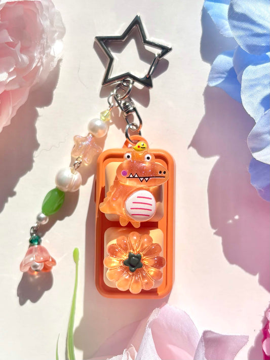 Mini Keyboard Page Turner | Pumpkin Croc 🎃