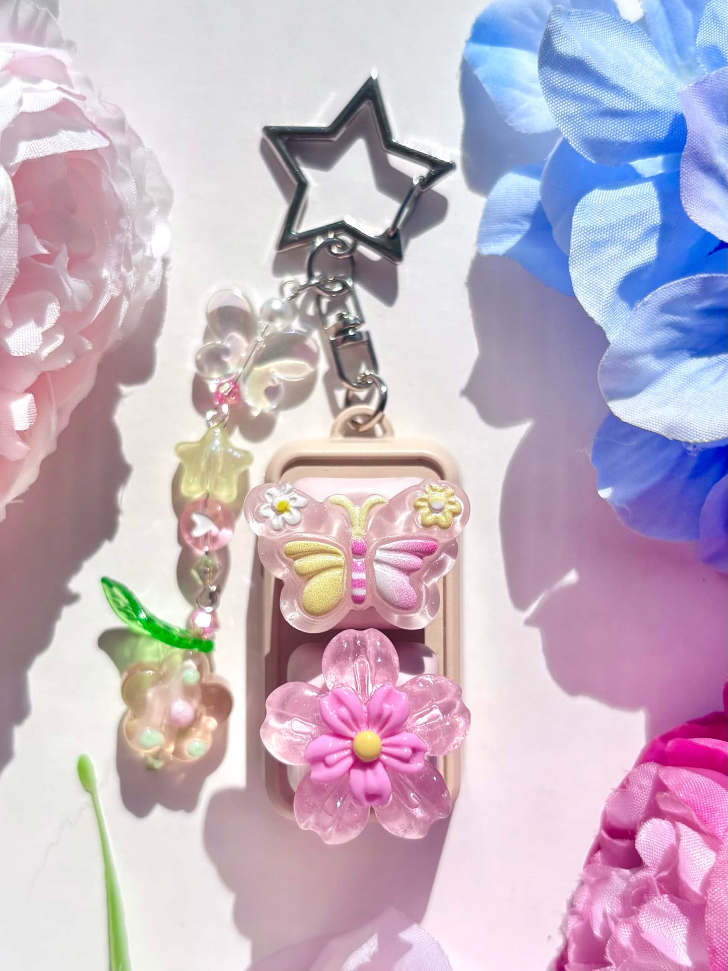 Mini Keyboard Page Turner | Pink & Yellow Butterfly 🩷💛