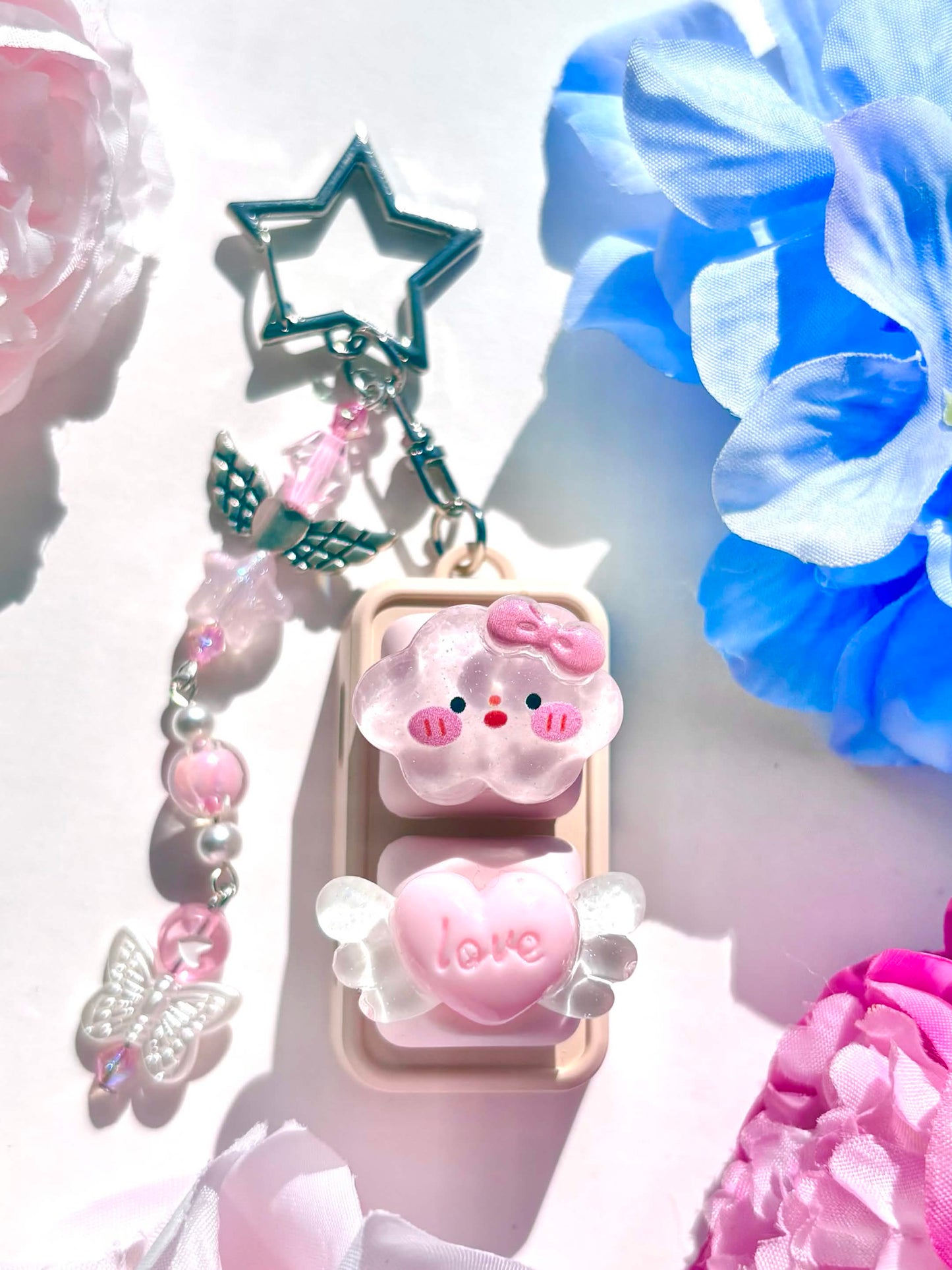 Mini Keyboard Page Turner | Pink Cloud ☁️