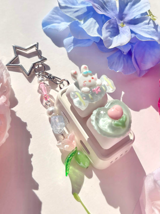 Mini Keyboard Page Turner | Tulip Candy Bunny 🌷