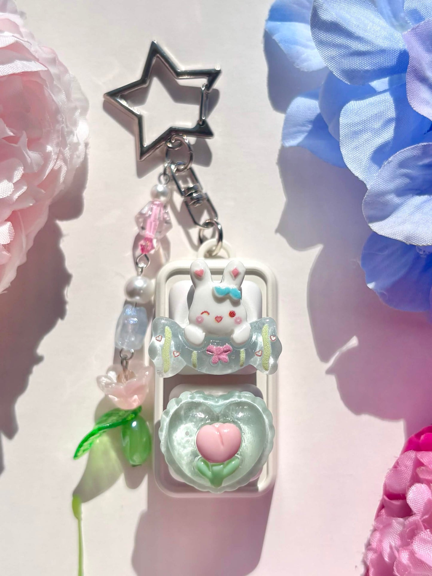 Mini Keyboard Page Turner | Tulip Candy Bunny 🌷
